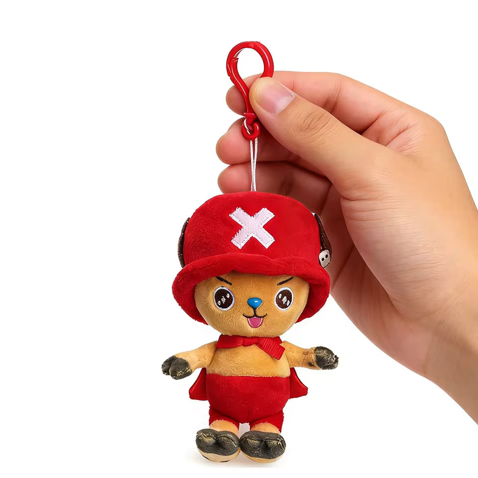 One Piece Tony Tony Chopper Red Chopper Man Plush Doll Keychain