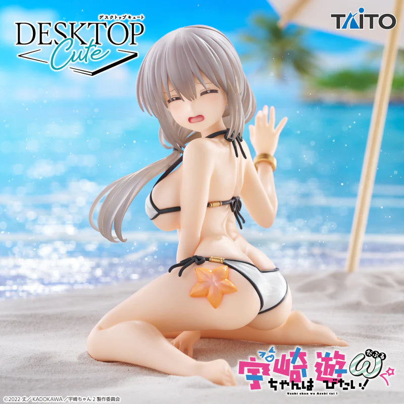 Uzaki-chan Wants to Hang Out! Desktop Cute Tsuki Uzaki (Swimwear Ver.) Figure