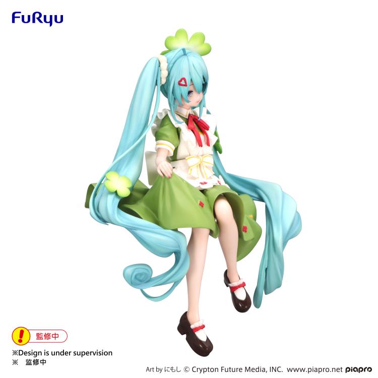 Vocaloid Hatsune Miku (Flower Fairy Clover ver.) Noodle Stopper Figure