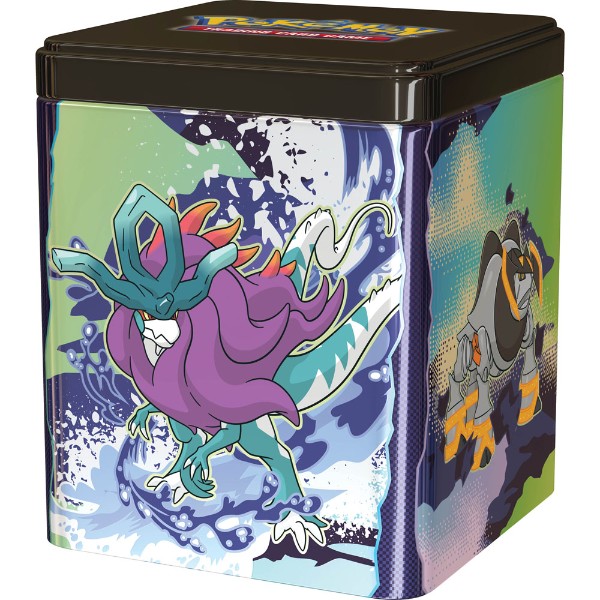 Stacking Tin Treasures of Ruin/Paradox Pokemon/Ogerpon POKEMON TCG
