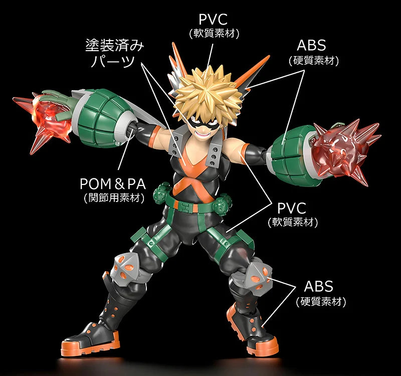 My Hero Academia Moderoid Katsuki Bakugo Model Kit