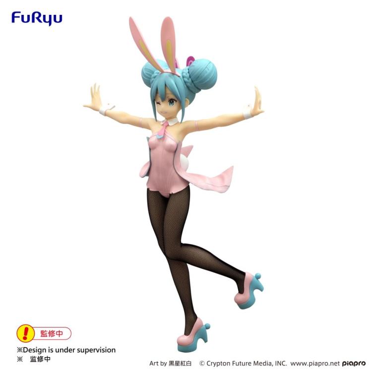 Vocaloid BiCute Bunnies Hatsune Miku (Wink Pearl Pink Color Ver.) Figure