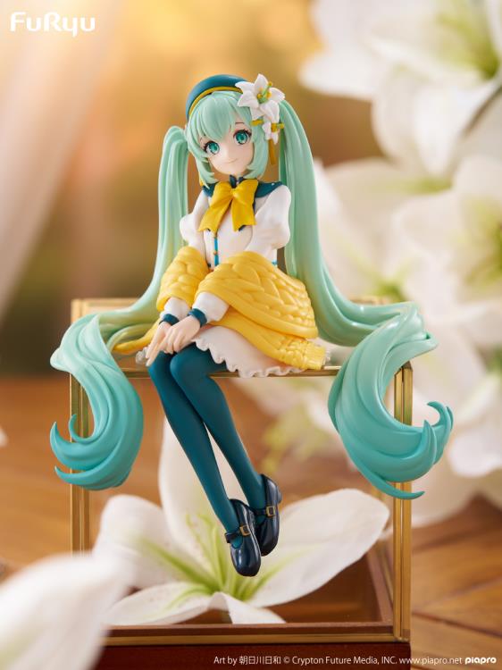 Vocaloid Hatsune Miku (Flower Fairy Lily White Ver.) Noodle Stopper Figure