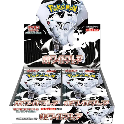 Black Bolt and White Flare SV11B and SV11W Normal Booster Box - Japanese Pokémon TCG