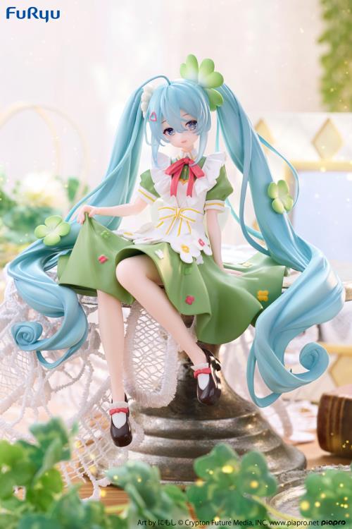 Vocaloid Hatsune Miku (Flower Fairy Clover ver.) Noodle Stopper Figure