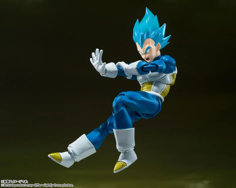 Dragon Ball Super S.H.Figuarts Super Saiyan God Super Saiyan Vegeta (Unwavering Saiyan Pride) Action Figure