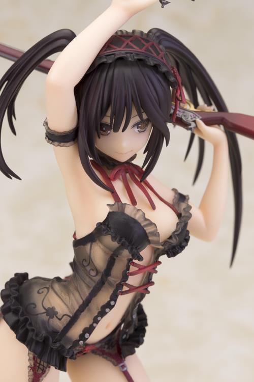 Date A Live Kurumi Tokisaki (Black Lingerie Ver.) 1/7 Scale Figure