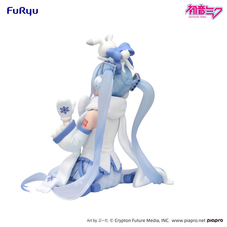 Vocaloid Snow Miku (Sky Town 10th Ver.) Noodle Stopper Figure