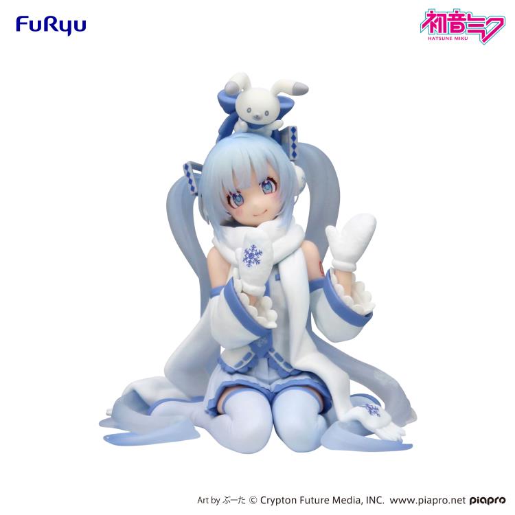 Vocaloid Snow Miku (Sky Town 10th Ver.) Noodle Stopper Figure