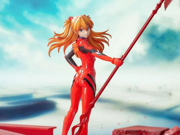 Rebuild of Evangelion Luminasta Asuka Shikinami Langley x Spear of Cassius Figure