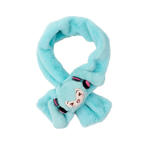 Moeyu Vocaloid Hatsune Miku Squinty Eyes Series Scarf