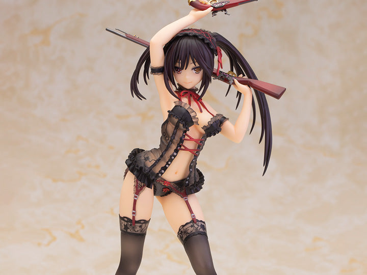 Date A Live Kurumi Tokisaki (Black Lingerie Ver.) 1/7 Scale Figure