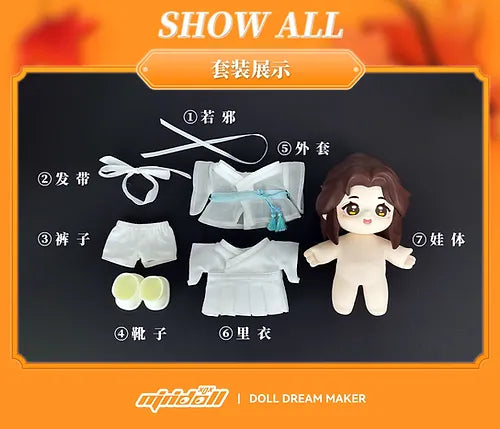 Heaven Official's Blessing JOTOS Posable Doll Hua Cheng and Xie Lian