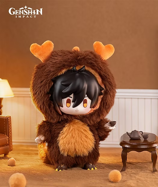 Genshin Impact Winter Nesting Series Chibi Vinyl Plush Doll