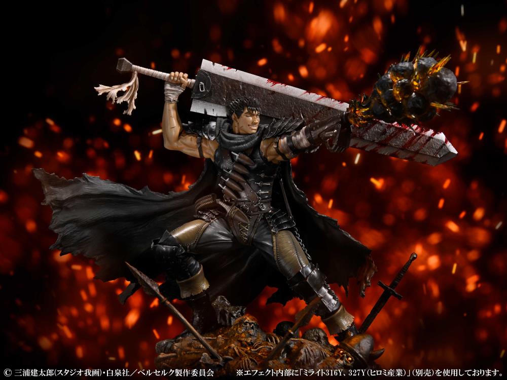 Berserk Guts (Black Swordsman Ver.) 1/7 Scale Figure