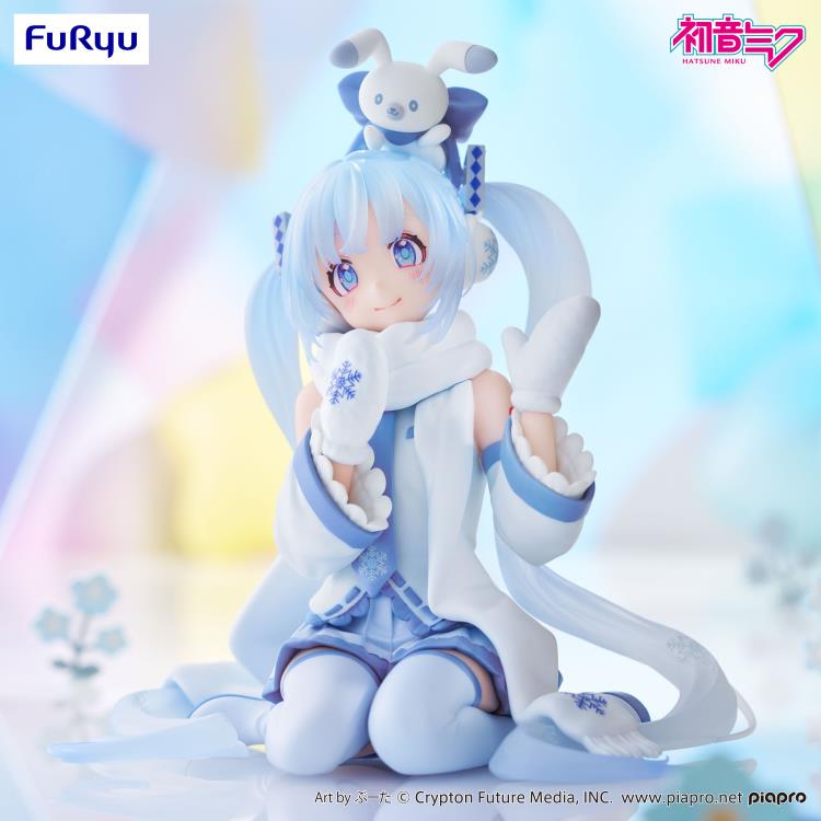 Vocaloid Snow Miku (Sky Town 10th Ver.) Noodle Stopper Figure