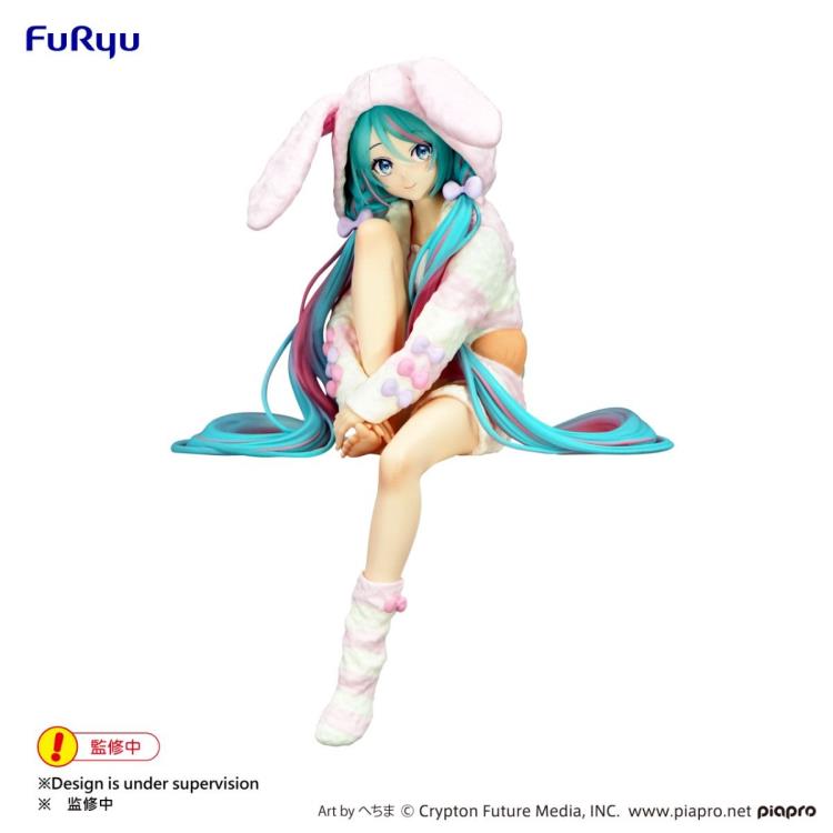 Vocaloid Hatsune Miku (Rabbit Ear Hood Ver.) Noodle Stopper Figure
