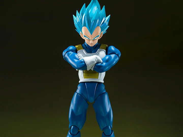 Dragon Ball Super S.H.Figuarts Super Saiyan God Super Saiyan Vegeta (Unwavering Saiyan Pride) Action Figure