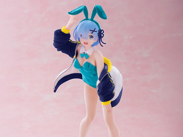 Re:Zero Starting Life in Another World Rem (Jacket Bunny Ver.) Coreful Figure (Renewal Edition)
