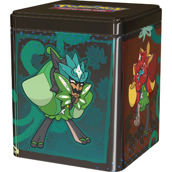 Stacking Tin Treasures of Ruin/Paradox Pokemon/Ogerpon POKEMON TCG