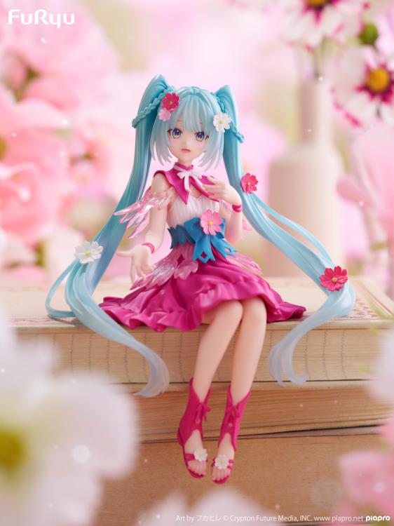Vocaloid Hatsune Miku (Flower Fairy Cosmos Ver.) Noodle Stopper Figure