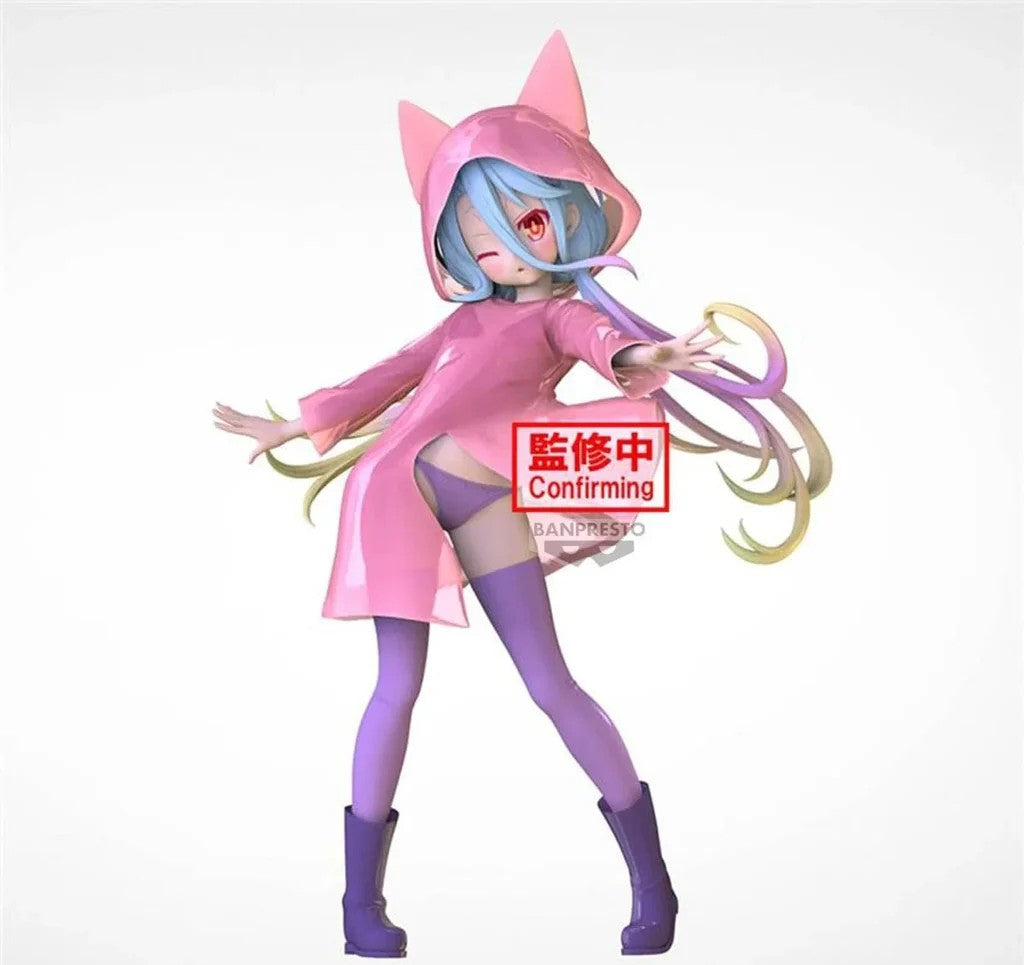 Espresto No Game No Life Shiro Glittery Raincoat Ver. Figure