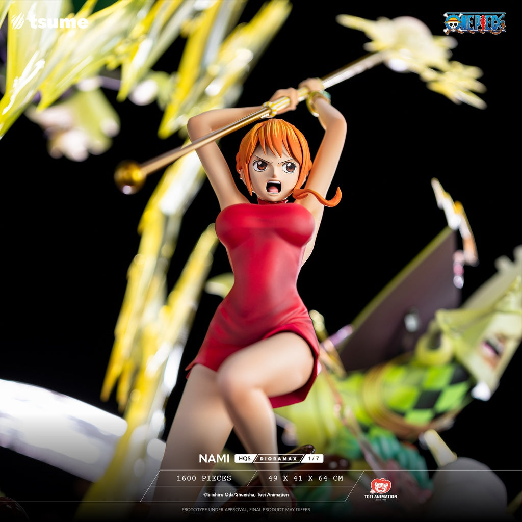 Tsume Art Studio One Piece Nami HQ Dioramax 1/7 Scale Resin Figure