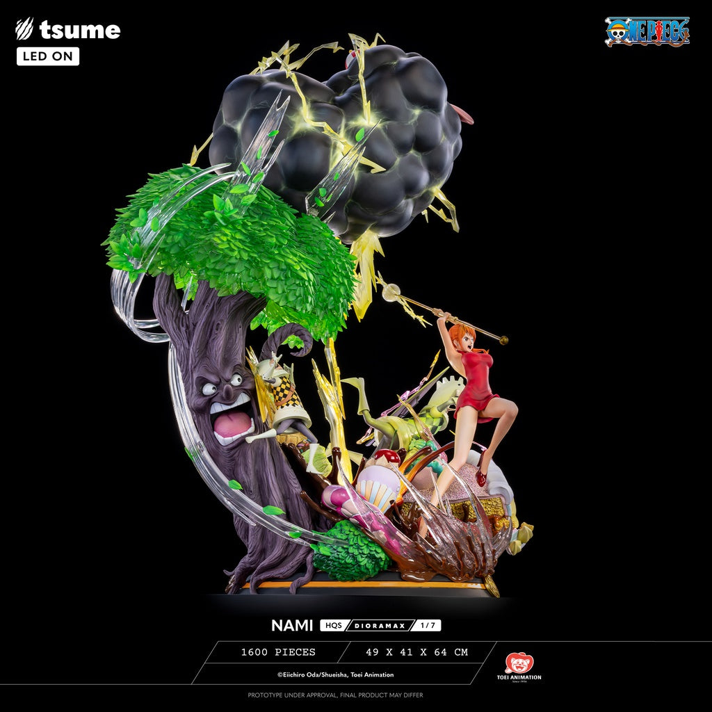Tsume Art Studio One Piece Nami HQ Dioramax 1/7 Scale Resin Figure