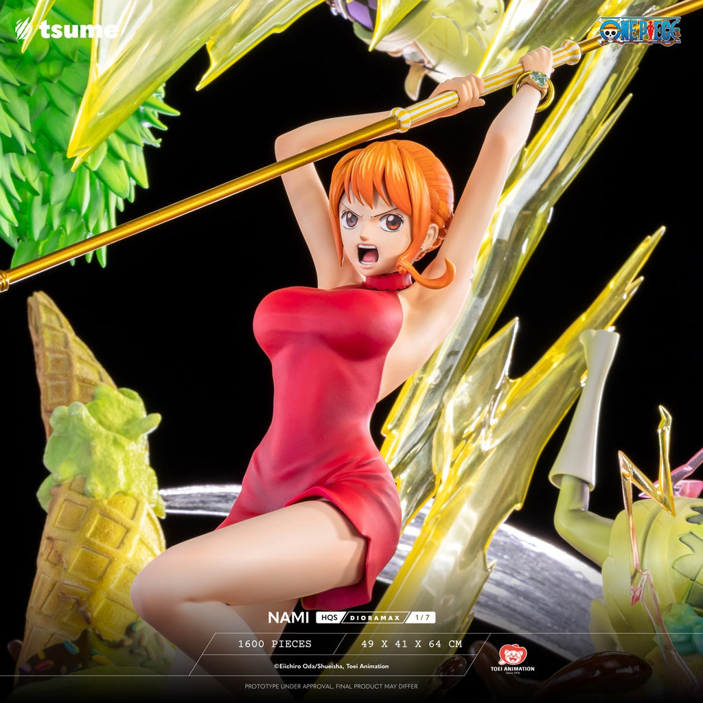 Tsume Art Studio One Piece Nami HQ Dioramax 1/7 Scale Resin Figure