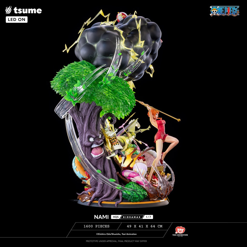 Tsume Art Studio One Piece Nami HQ Dioramax 1/7 Scale Resin Figure