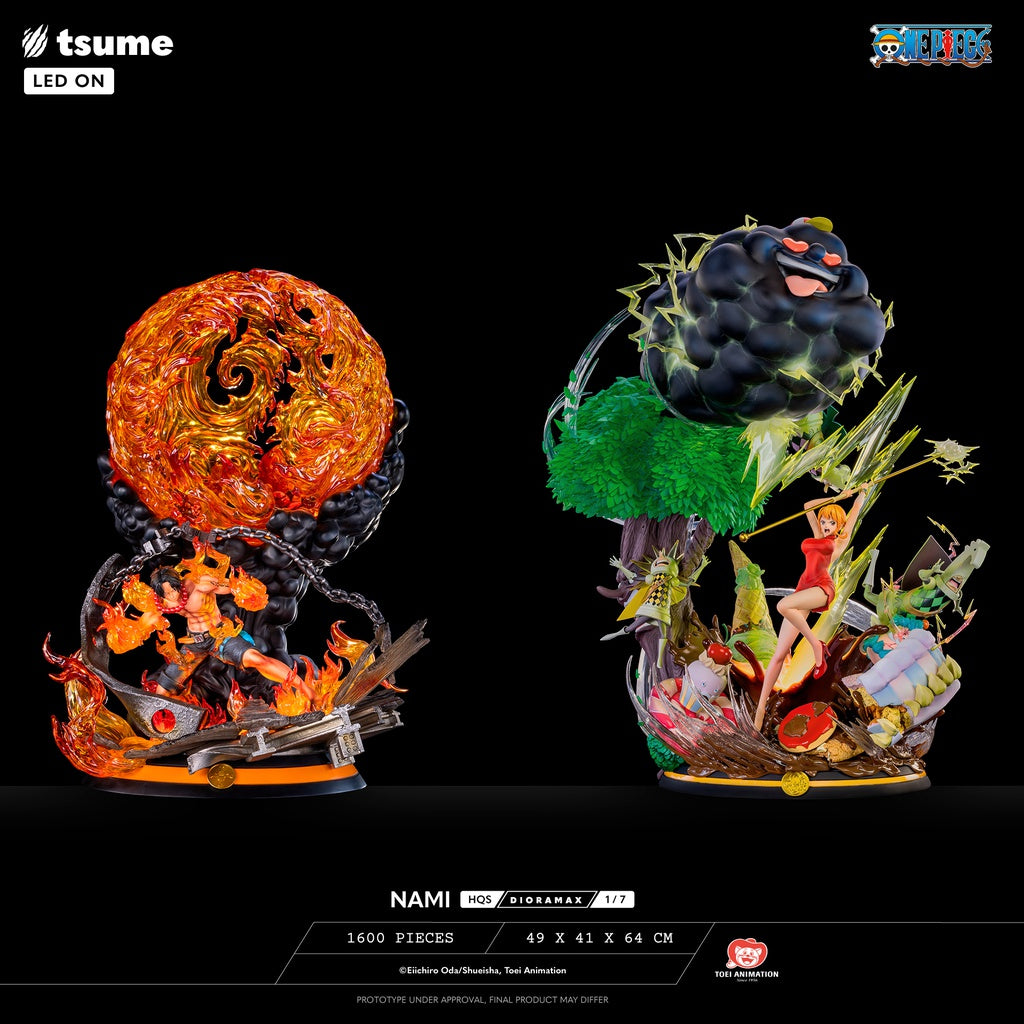 Tsume Art Studio One Piece Nami HQ Dioramax 1/7 Scale Resin Figure