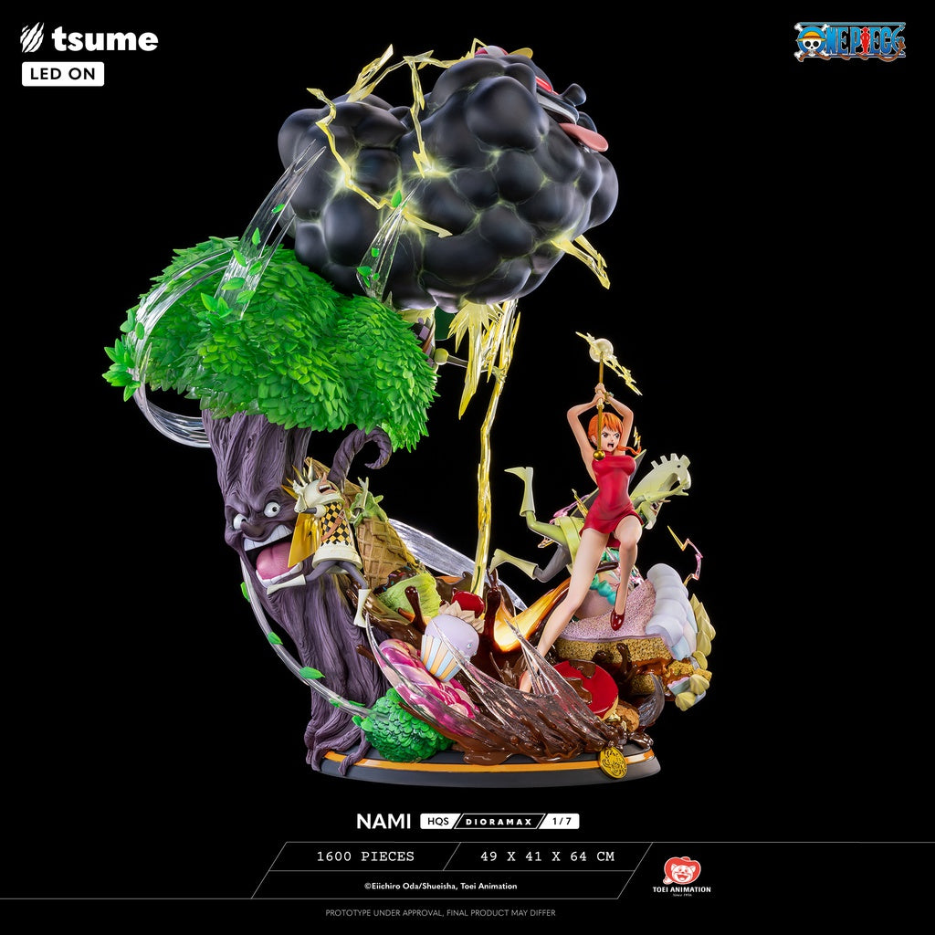 Tsume Art Studio One Piece Nami HQ Dioramax 1/7 Scale Resin Figure