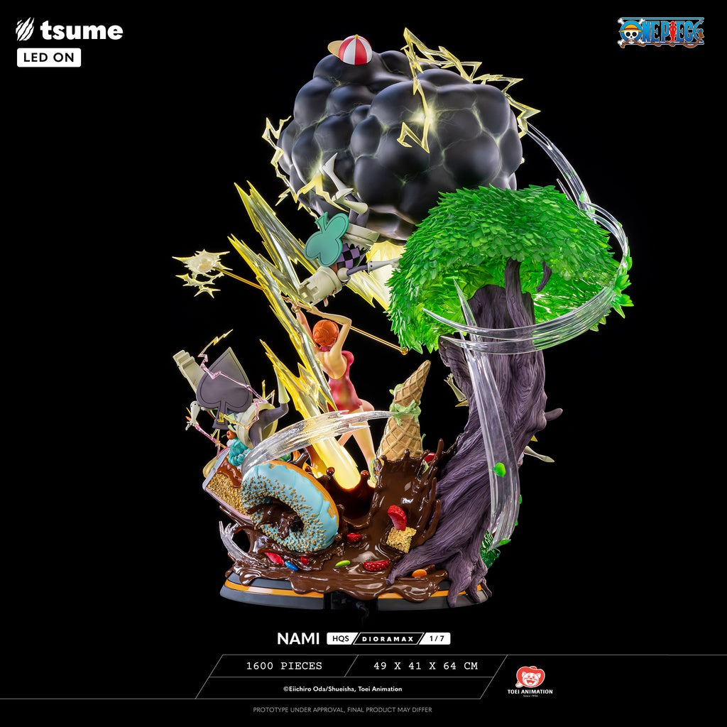 Tsume Art Studio One Piece Nami HQ Dioramax 1/7 Scale Resin Figure
