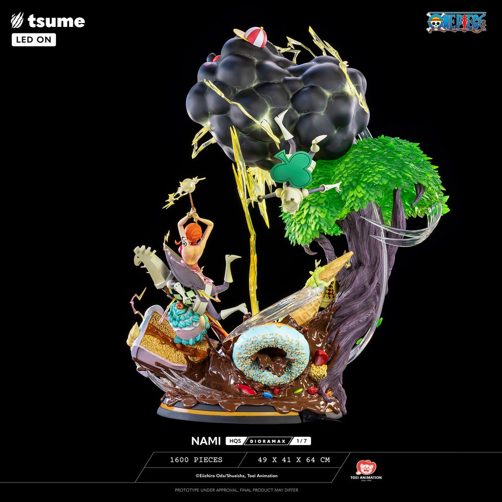 Tsume Art Studio One Piece Nami HQ Dioramax 1/7 Scale Resin Figure