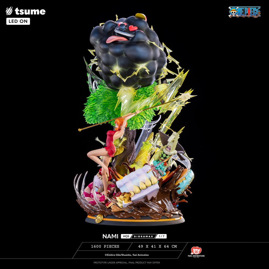 Tsume Art Studio One Piece Nami HQ Dioramax 1/7 Scale Resin Figure