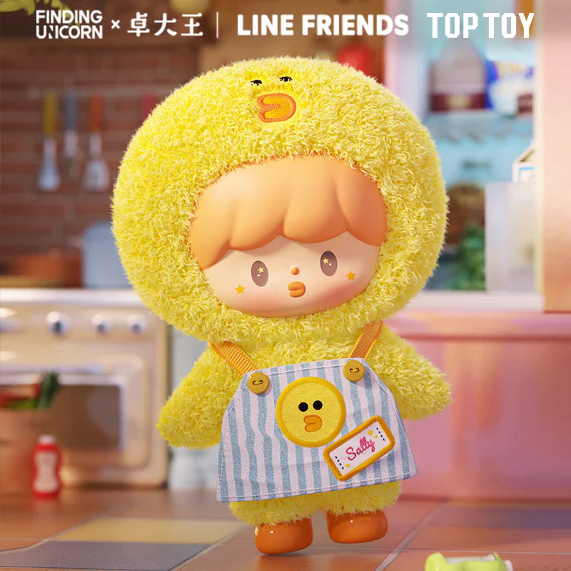 FINDING UNICORN: zZoton x Line Friends - My Best Friends Series Plush Blind Box