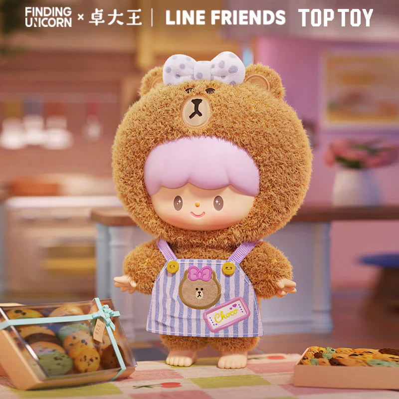 FINDING UNICORN: zZoton x Line Friends - My Best Friends Series Plush Blind Box