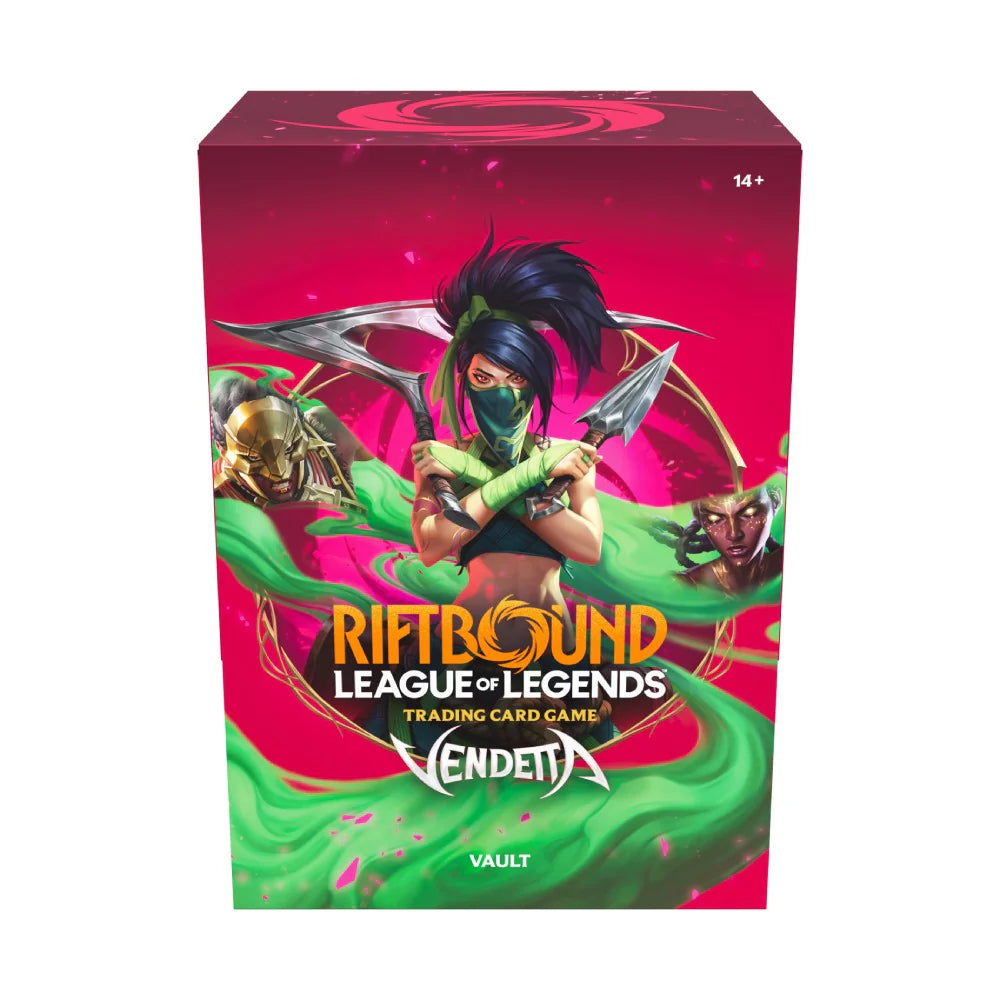 LIMIT ONE PER PERSON Riftbound: League of Legends TCG - Vendetta Vault Box