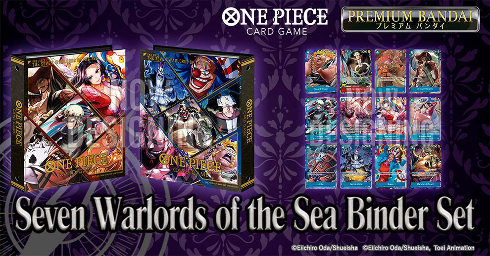One Piece - TCG - The Seven Warlords of The Sea Binder Collection