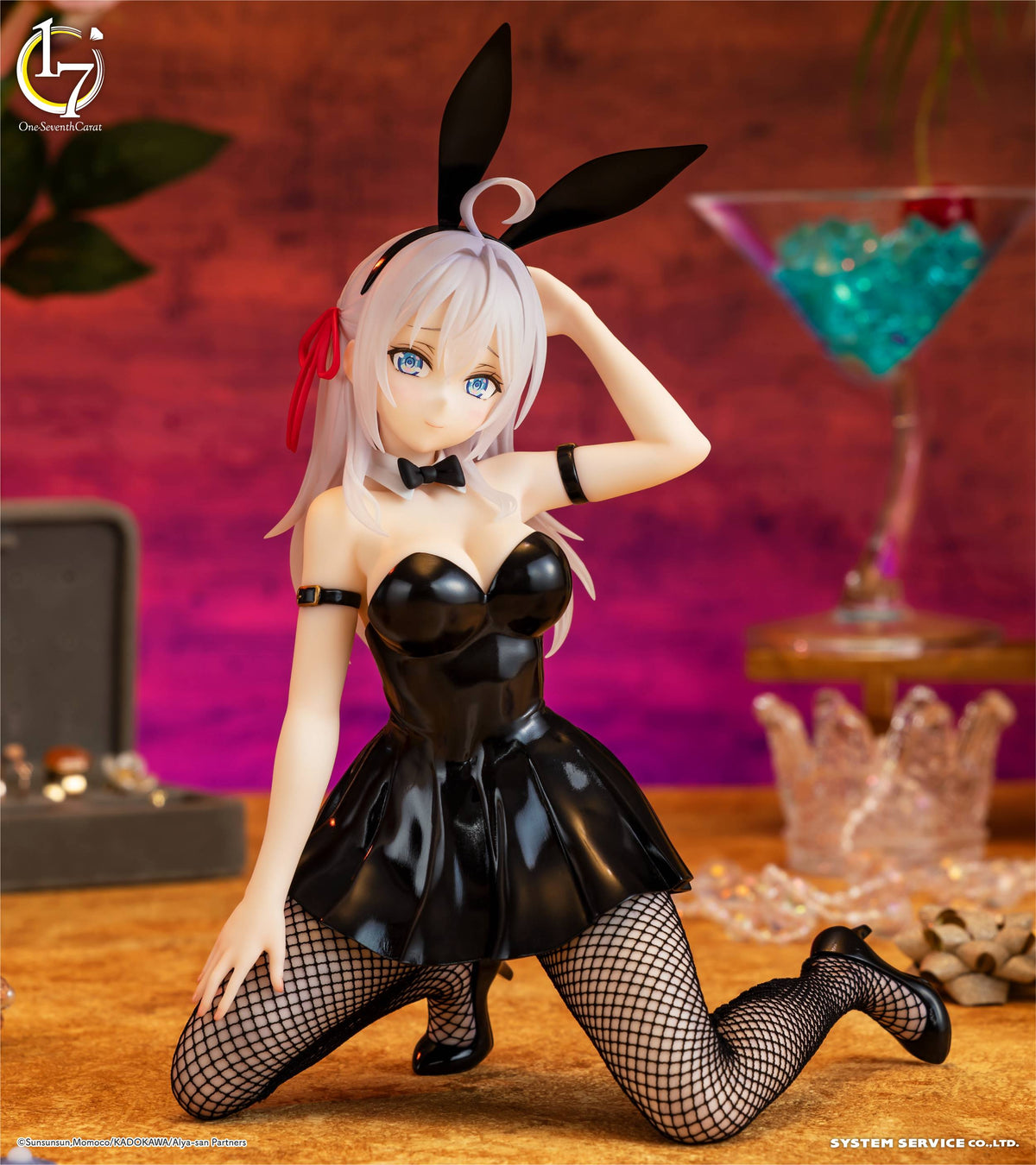 Alya Sometimes Hides Her Feelings in Russian One-Seventh Carat Alya (Bunny Black Ver.) 1/7 Scale Figure