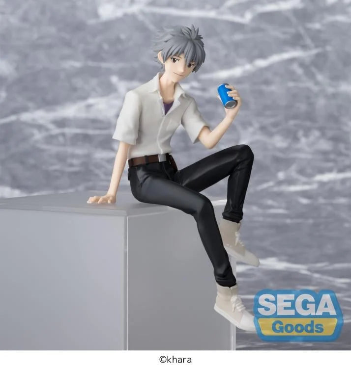 Rebuild of Evangelion Kaworu Nagisa Premium Perching Figure