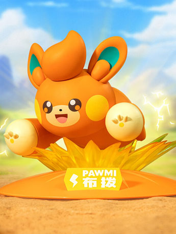 Pokemon Prime Figure Mini Pawmi Figure