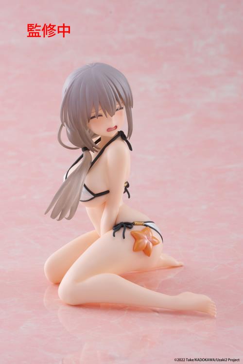 Uzaki-chan Wants to Hang Out! Desktop Cute Tsuki Uzaki (Swimwear Ver.) Figure