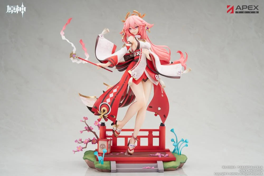 Genshin Impact Yae Miko (Astute Amusement Ver.) 1/7 Scale Figure (With Bonus)