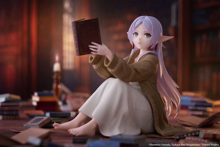 Frieren: Beyond Journey's End Desktop Cute Frieren (Roomwear Ver.) Figure