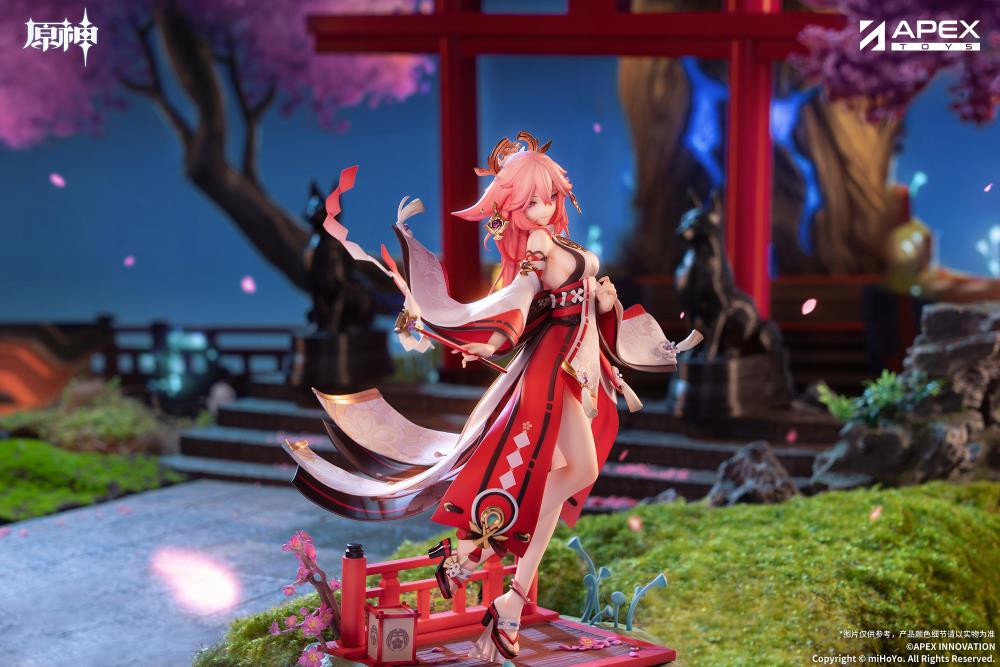 Genshin Impact Yae Miko (Astute Amusement Ver.) 1/7 Scale Figure (With Bonus)