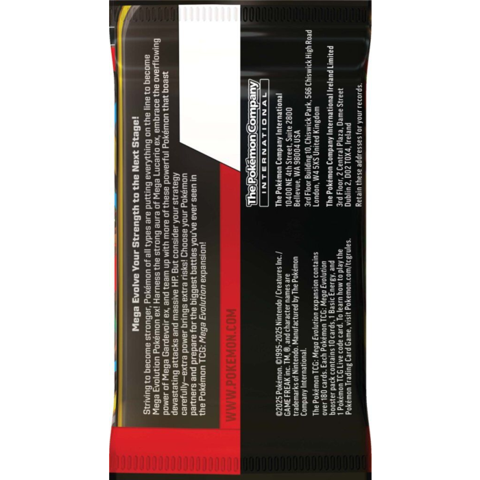 POKÉMON TCG: Mega Evolutions - Booster Packs