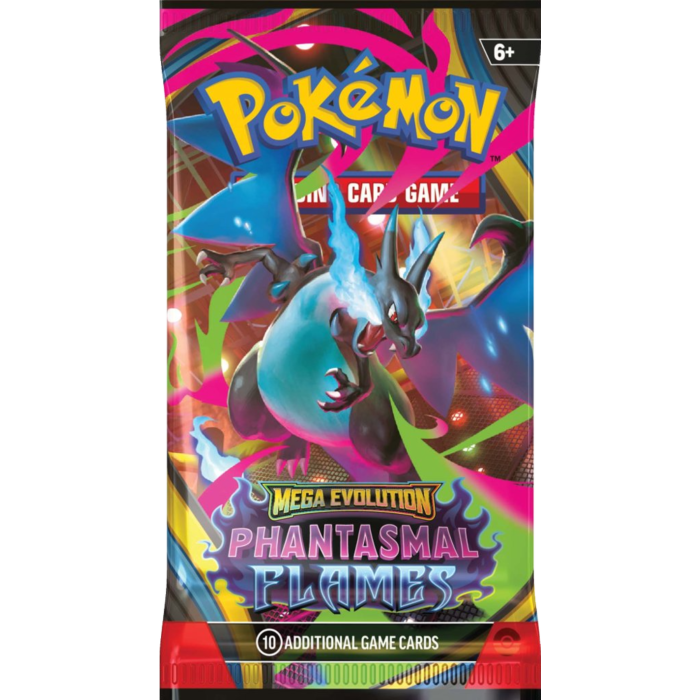 LIMITED TO 10 PACKS PER PERSON POKÉMON TCG: Phantasmal Flames - Booster Packs