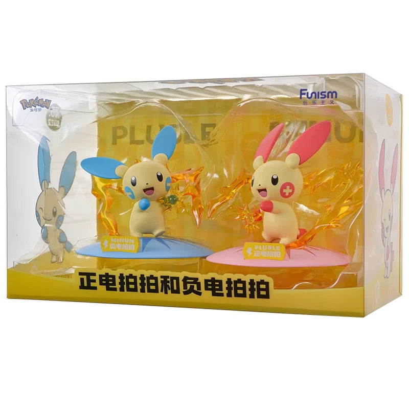 Pokemon Prime Figure Mini Plusle and Minun Duo Figure