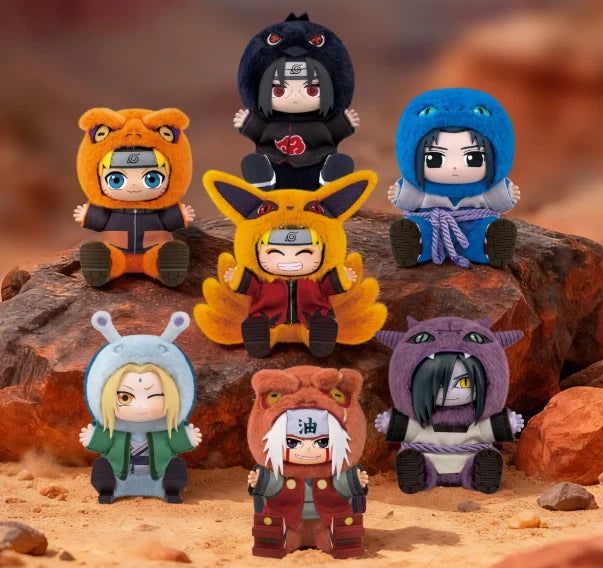 TOP TOY x EAKI Naruto Shippuden: Cute Beast Plush Blind Box